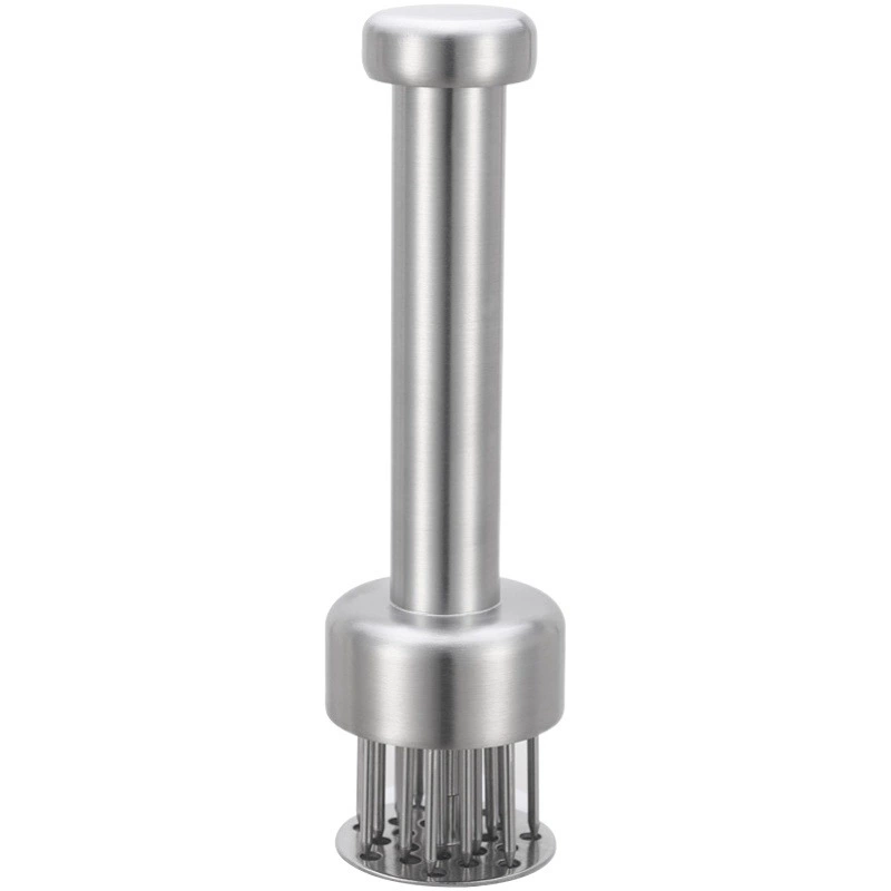 Популярный кухонный тендерайзер для мяса из нержавеющей стали 304, автоматический тендерайзер для стейков с иглой для отскока