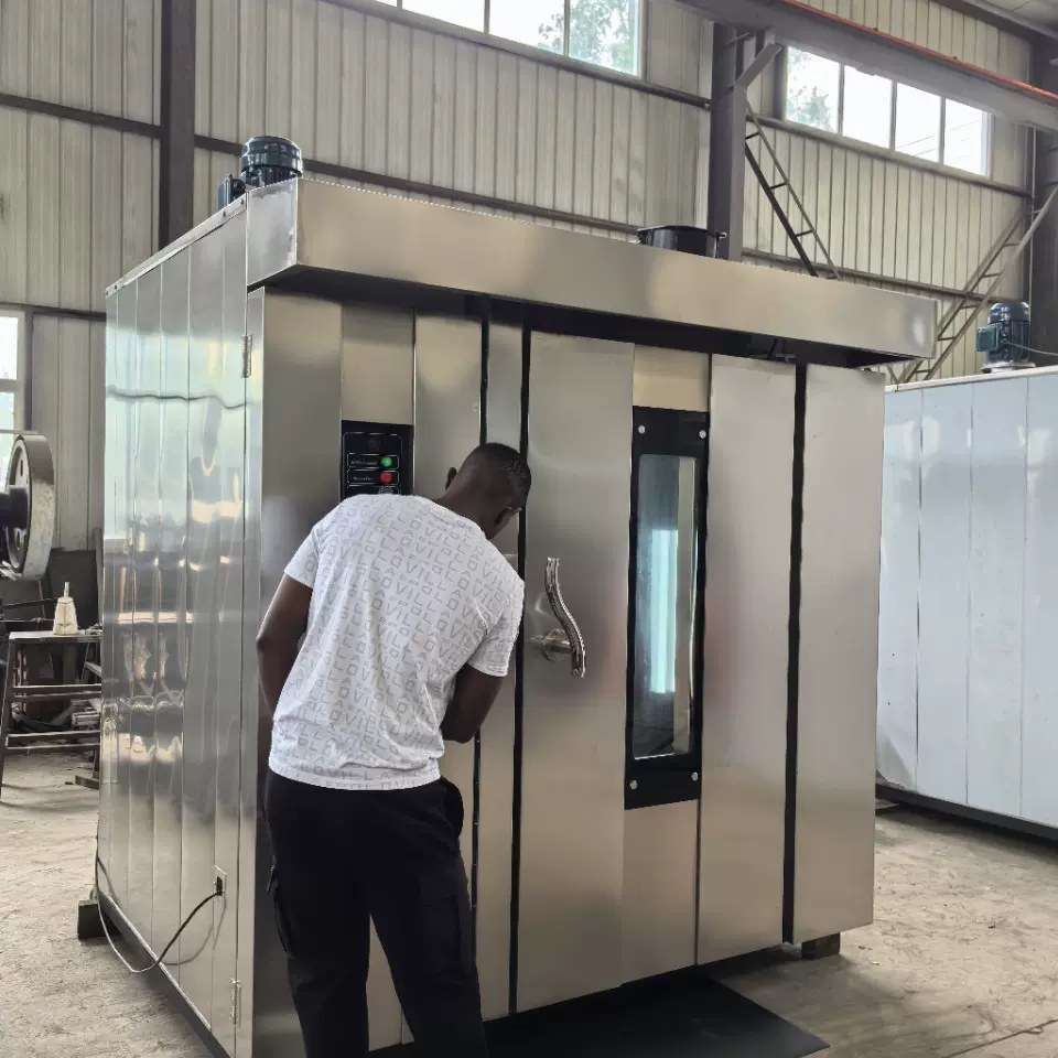 燃气旋转炉面包烘焙设备工厂直销烤炉外贸现货