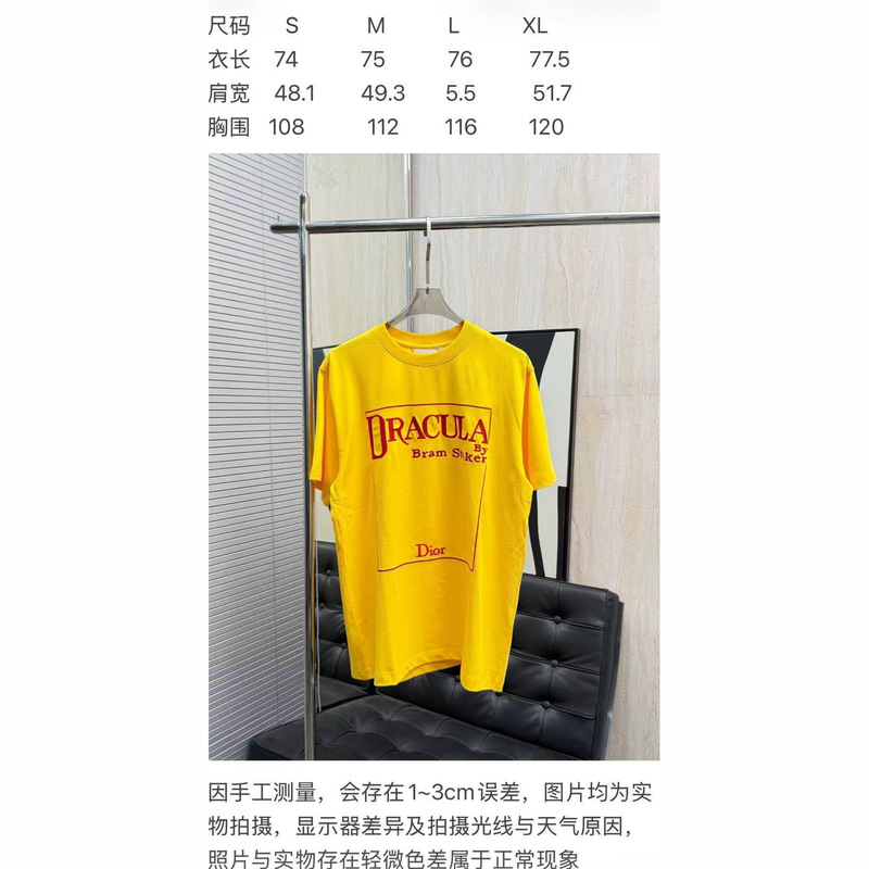 Cross-Border High-End Version Unisex Short-Sleeve T-Shirt, Round Neck, Trendy Brand, 2026 Summer New Embroidered Heavy Cotton Top Cross-Border High-End Version Unisex Short-Sleeve T-Shirt, Round Neck, Trendy Brand, 2026 Summer New Embroidered Heavy Cotton Top