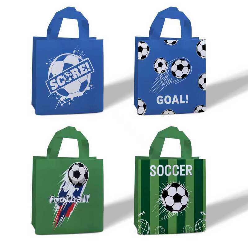 World Cup Football Pattern Non-Woven Tote Bag European Cup Football Theme Non-Woven Bag Party Gift Celebration World Cup Football Pattern Non-Woven Tote Bag European Cup Football Theme Non-Woven Bag Party Gift Celebration