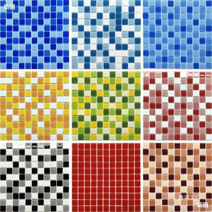Crystal Glass Mosaic Pool Fish Pond Swimming Pool Bathroom Bathroom Viewing Pool Decorative Tiles Wall Tiles