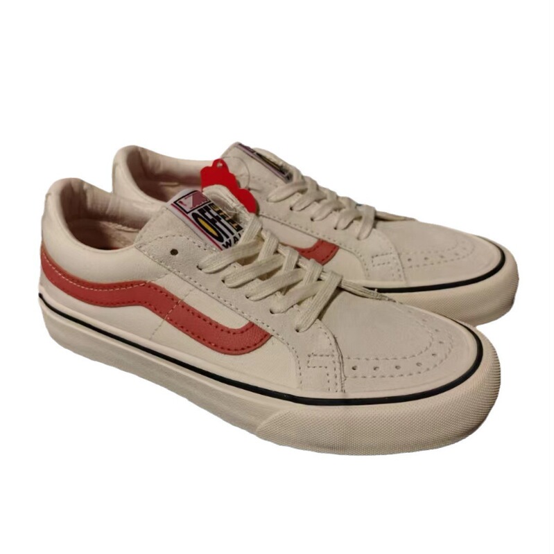 莆田靴 Vans SK8 Low ロートップ キャンバス シューズ カジュアル シューズ 秋 レトロ アボカド グリーン イン 男女兼用|undefined