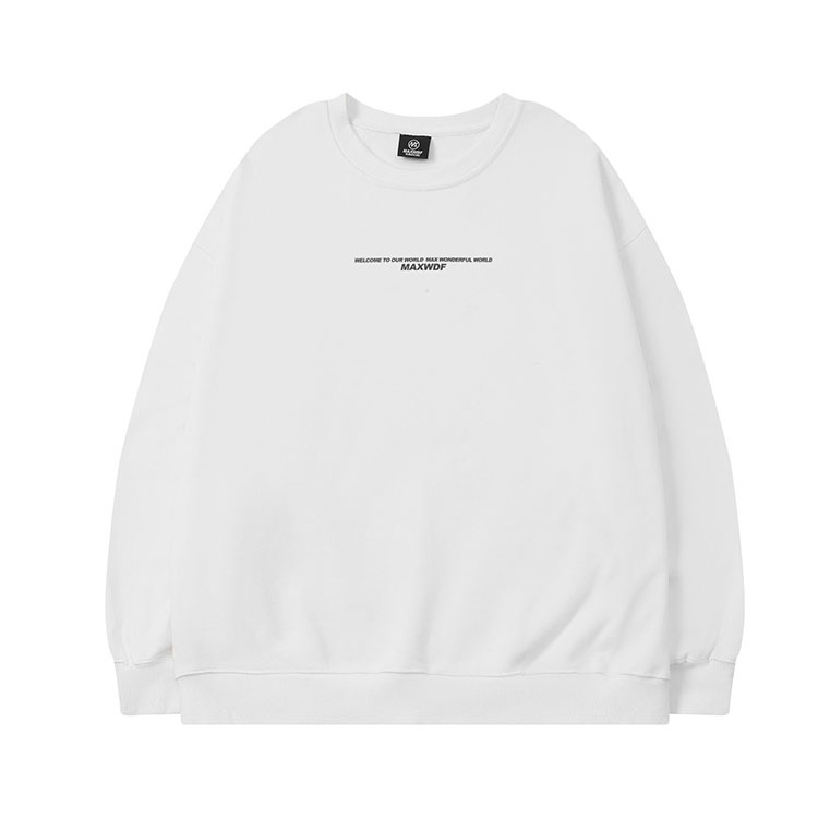 Men's Clothing round neck pullover sweatshirt original Dongshankou design couple style heavyweight high street Japanese style_voghion.com