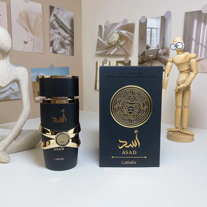 ASAD Lattafa perfume negro Oriente Medio perfume árabe al por mayor Dubai Emiratos Árabes Unidos Vietnam comercio exterior transfronterizo
