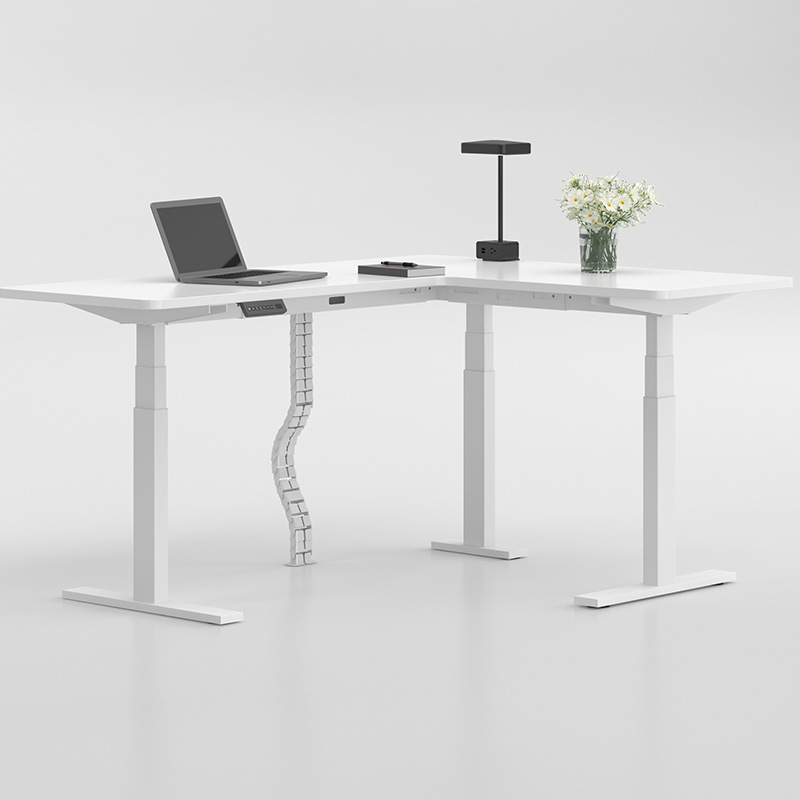 90 ° 화이트 (듀얼 모터 3 다리)