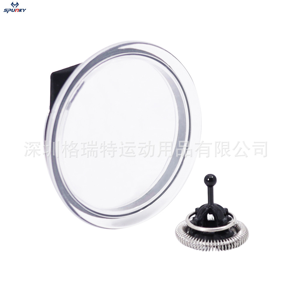 四代黑色垫圈杯盖加三代(四角)起泡器-1 PJ274.j