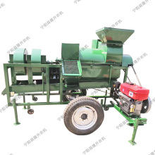 大型高粱玉米脱粒机新型电柴两用谷子小麦玉米干湿两用脱粒机