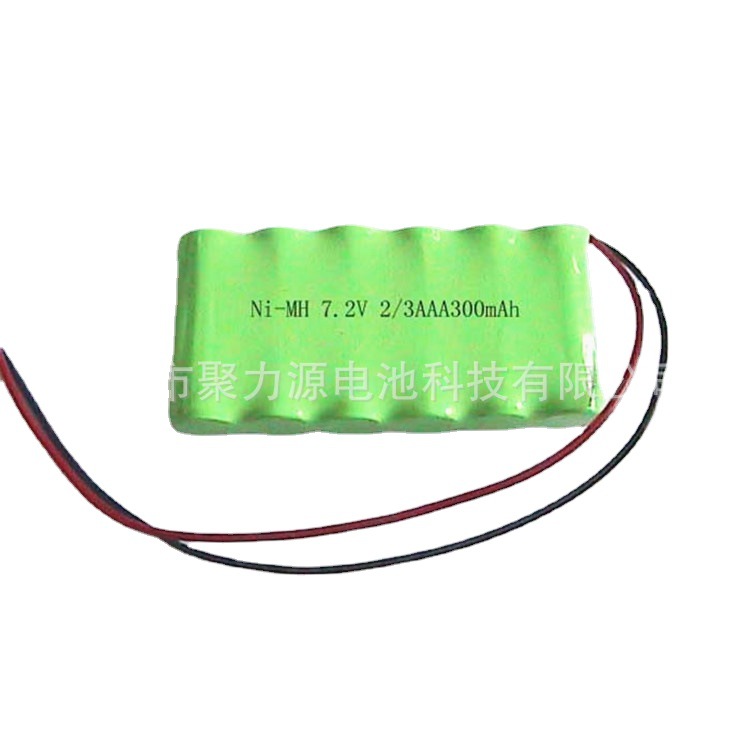 供应充电电池/镍氢电池2/3AAA300 7.2V玩具小家电池设备仪器