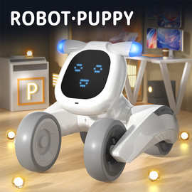 JJRC新品萌趣语音对话电子宠物 儿童早教玩具亲子互动交流机器狗