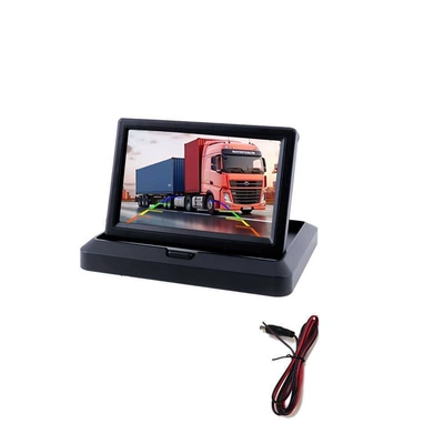 7inch 5inch Universal Hd Car Monitor Desktop Reversing Camera 4.3-Inch Foldable Screen 12V Car Reversing Display (Car display) - 12v24v-5-inch-foldable-hd-display-with-single-screen-av-interface