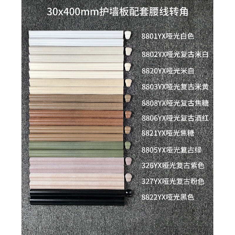 Su Chen Makeup Room Waistline Tile, European-style Border, Nordic Round-corner Bathroom Ceramic Edge Strip, Half-wall Edge Trim Su Chen Makeup Room Waistline Tile, European-style Border, Nordic Round-corner Bathroom Ceramic Edge Strip, Half-wall Edge Trim