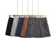 [Safety Pants Inside] Stitching Pocket Skirt Korean Style Skirt 2025 Summer New High Waist A- Line Skirt