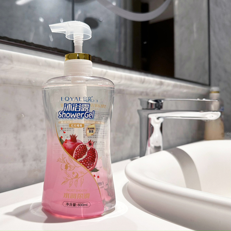 卸売および小売シャワージェル大容量パープルロータスチャームスキンシャワージェルロータス1Lロングラスティングフレグランスシャワージェル|undefined