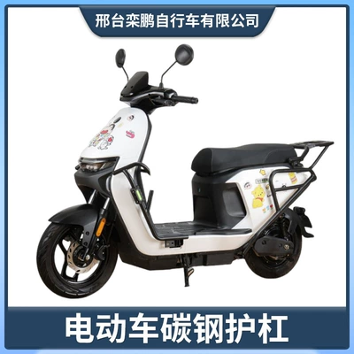 No.9 Electric Vehicle Nzmix/Mzmi Uses Front Bumper and Rear Cargo Rack Protection Modification for Electric Motorcycles