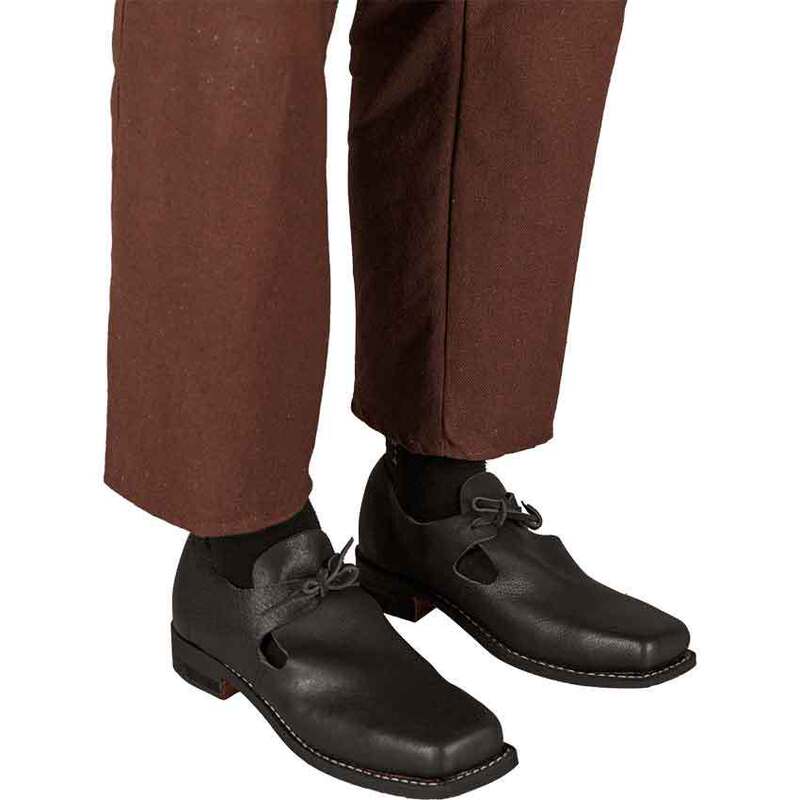 Amazon Independent Station Cross-Border Foreign Trade New Medieval European and American Retro Royal Palace Square Toe Men's Large Size Shoes