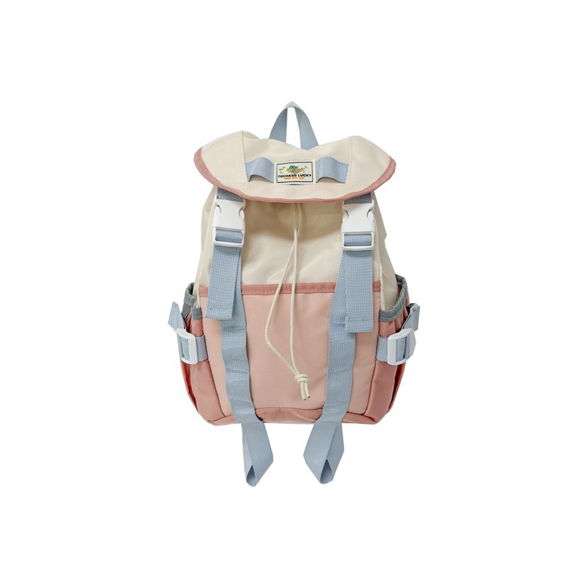 Mochila coreana de moda para niños y niñas, estilo occidental, mochila escolar de escuela primaria de gran capacidad, mochila para niños con cordón de moda nueva