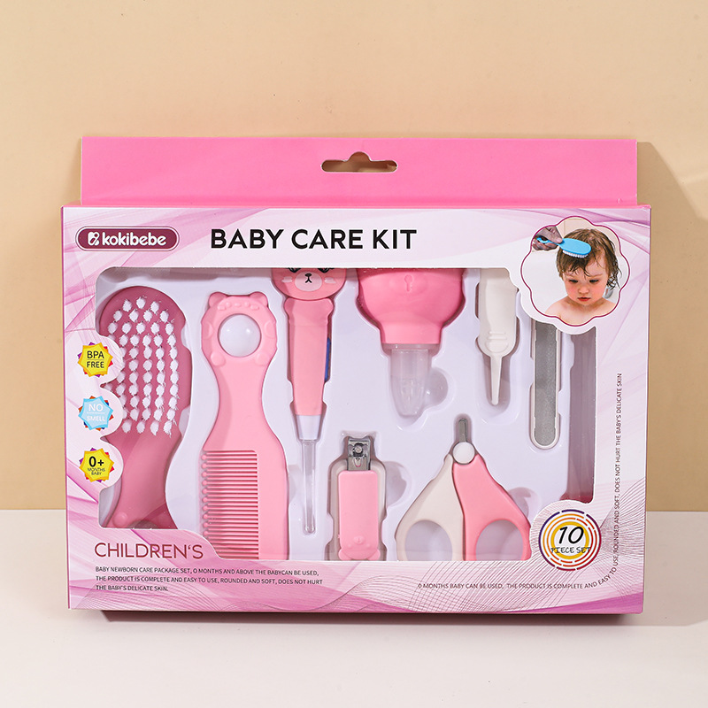 Kit de Cuidado e Higiene para Bebés Set de 10 Piezas con Limpiador de Oídos y Cortaúñas image 7