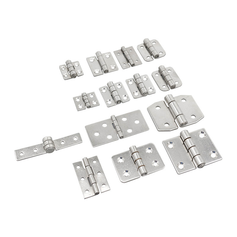 AW Anwang bisagra estampada acero inoxidable bisagra abierta plana caja eléctrica caja industrial bisagra estampada maquinaria industrial image 5