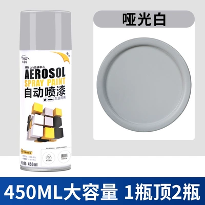 Avtomobil boyası – for cars - 05-matte-white-450mlbottle-spray-paint