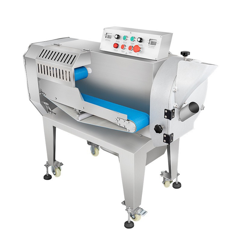 Máquina de corte de verduras comerciales, cortadora automática de melones y frutas, cortadora de corte de acero inoxidable especial para comedor de hotel
