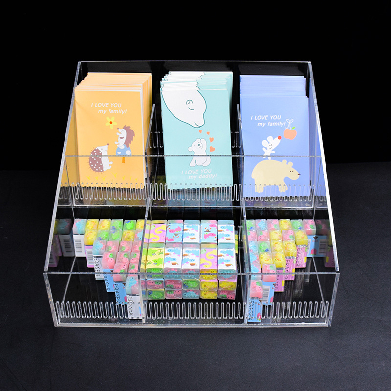 Acrylic eraser, glue stick, hair band, storage system, cosmetic stationery, stand