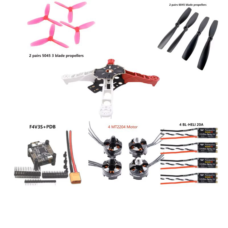 Broad Cube F4V3S LC Q250 INAV Betaflight Flight Controller Board Air Pressure OSD Package A