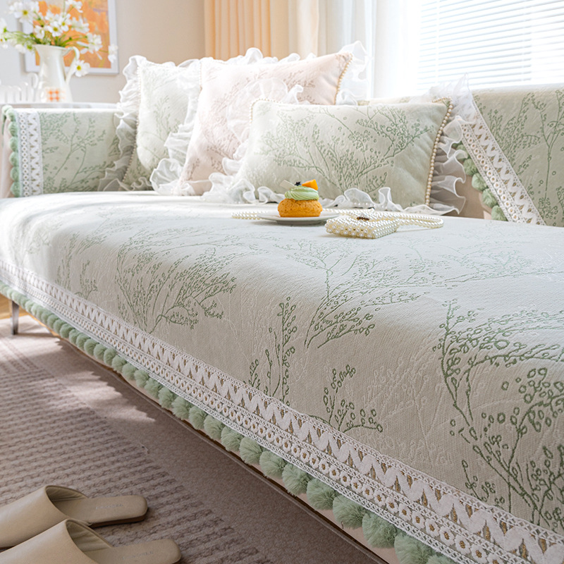 Sofa Cushion Four Seasons Universal Non-slip Cover Towel 2023 New Style Simple Sofa Cover All-inclusive Summer Universal Cushion
