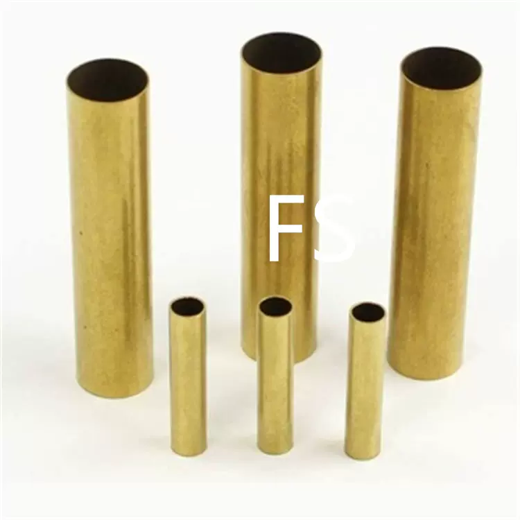 厂家现货黄铜管H65毛细黄铜管黄铜方管黄铜棒大口径黄铜管可切割