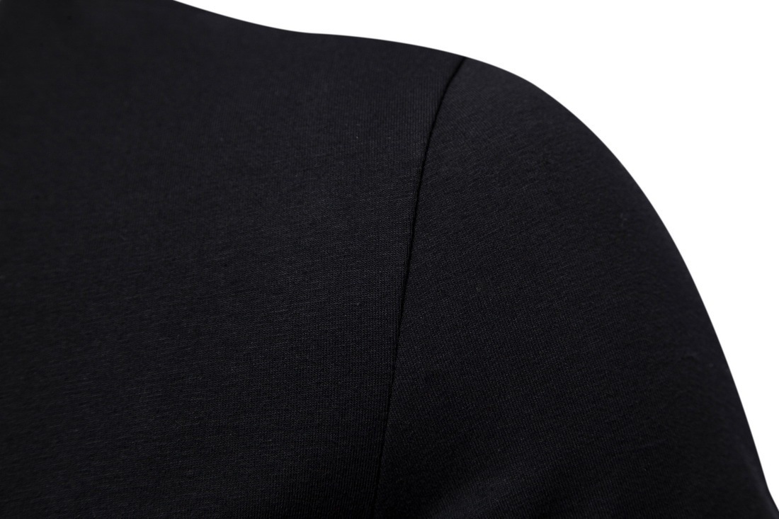 315g Weight Short Sleeve Sleeve Length Regular Sleeve Sleeve Type Polyester Fabric Type Regular Top Length T-shirt Tops Type Casual Occasion V Neck, Collarless Neckline Regular Fit Fit Type Solid Color Pattern Summer Season Men's Gender British Style Style Men's Solid Color T-shirt Men's Clothing 12