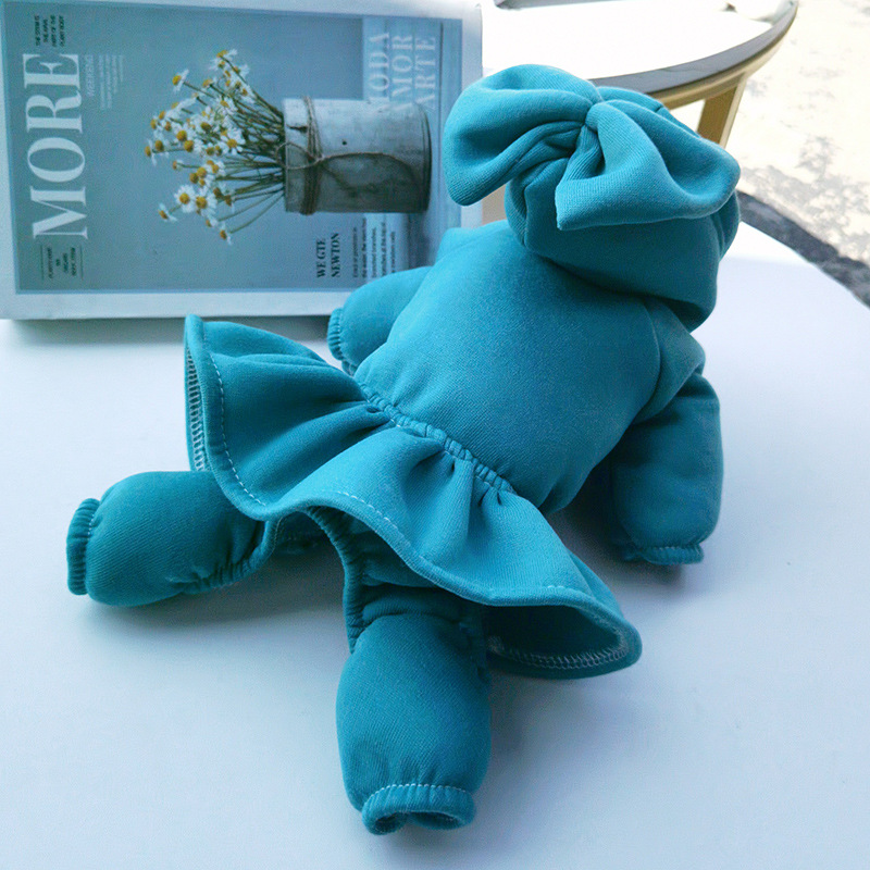 Ropa para perros y gatos para otoño e invierno, vestidos para perros de cuatro patas, suministros deportivos para gatos, Corgi para perros medianos tipo Bulldog Francés Teddy.