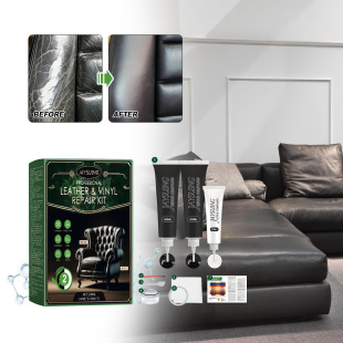 Jaysuing Multi-functional Leather Care Kit Home Sofa Leather Shoes Leather Repair Renovation Brightening Care
