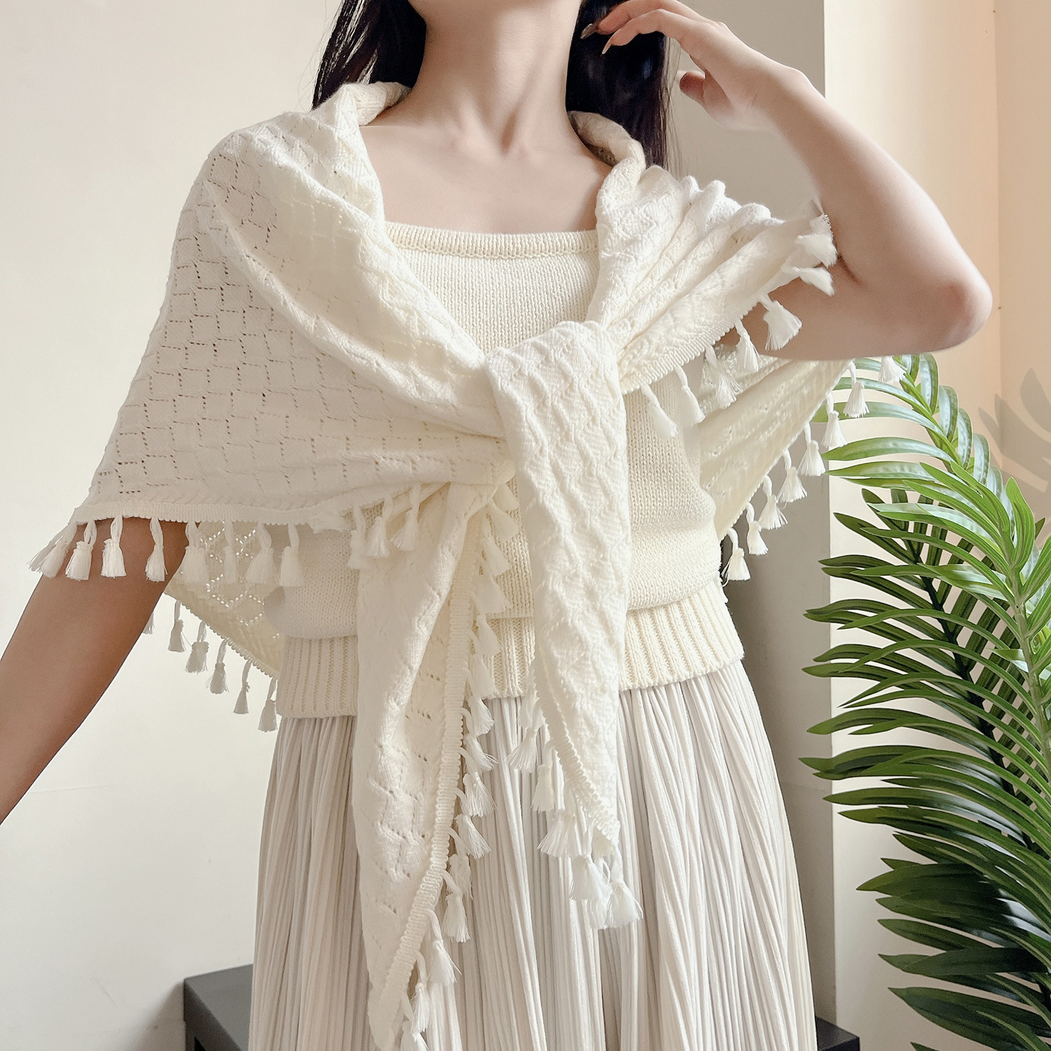 Cheongsam Challas de aire acondicionado de estilo retro mujeres Challas de tejido de lana fina capas Cardigan