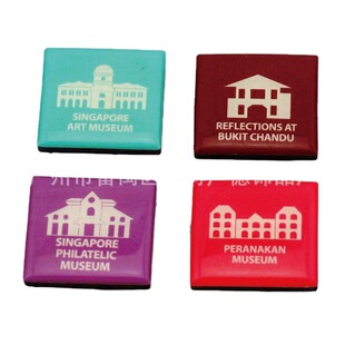 (Guangde Jewelry Factory Advertising and Promotional Materials) Epoxy Refrigerator Magnets Magnetic Refrigerator Magnets