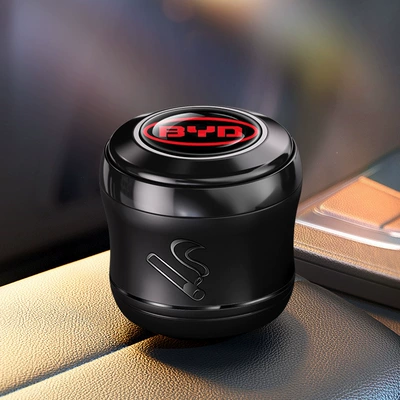 Universal, One-Click Opening, Car Supplies: Car ashtray - byd-short-model