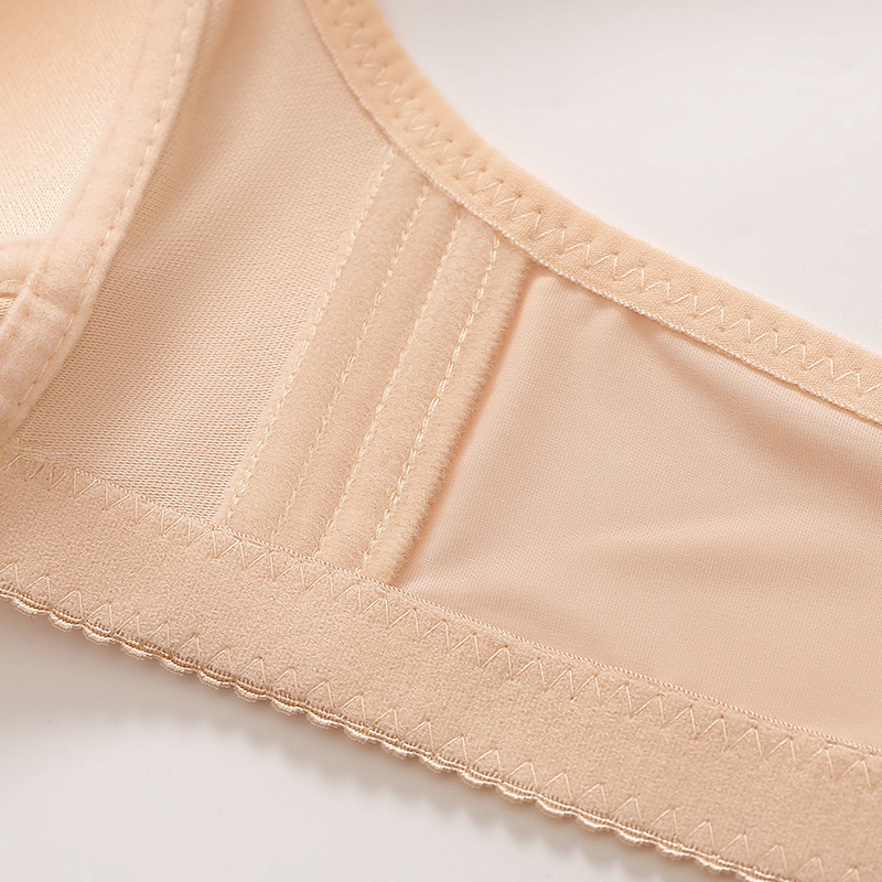 Speziell für den grenzüberschreitenden E-Commerce im Außenhandel, große Cup-Stickerei ohne Stahlring-BH, dünne Form, Cup verstellbar, Unterwäsche für mittleres Alter_voghion.com