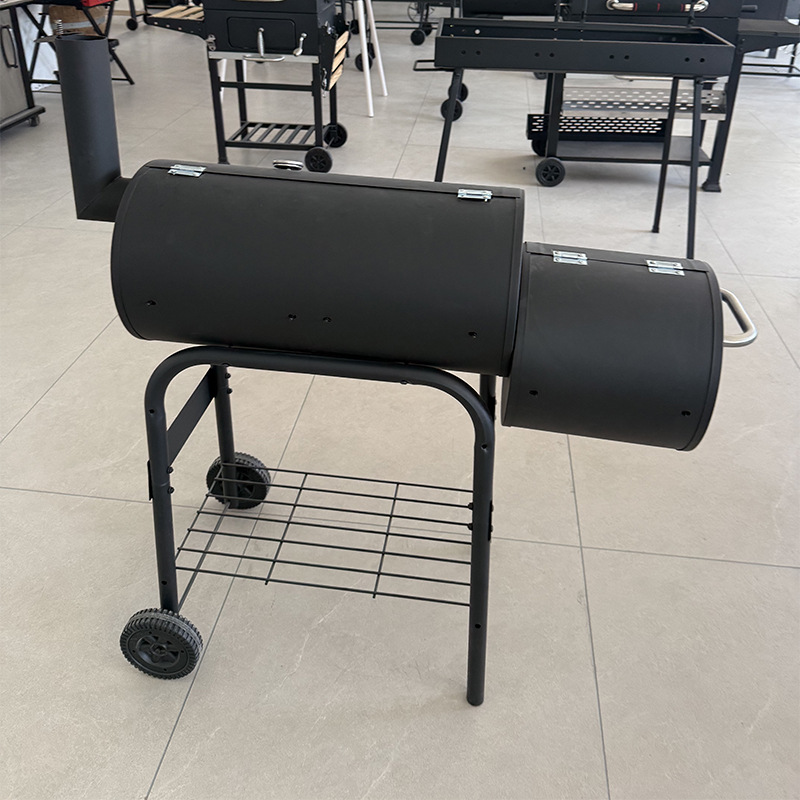 BBQ estilo americano estofado ahumado ahumado horno para niños y madres parrilla de jardín portátil parrilla de carbón a la parrilla doméstica horno ahumado