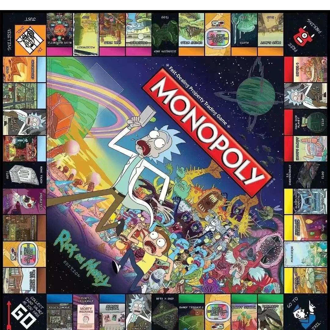 MN085-434 Monopoly: Рик и Морти