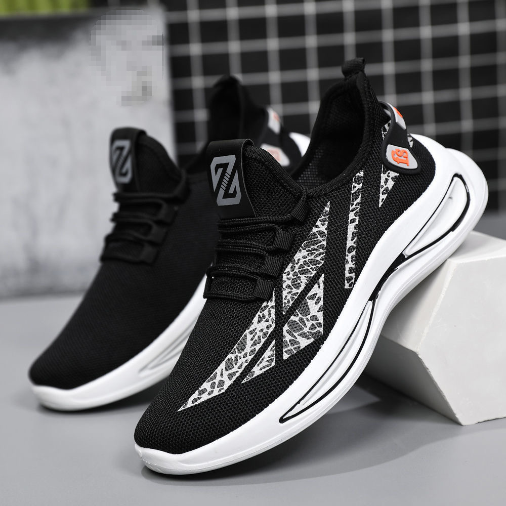Zapatos de verano de hombre de trabajo zapatos de malla transpirable de hombre deportes ligeros ociosos antiodorantes zapatos de malla de trabajo