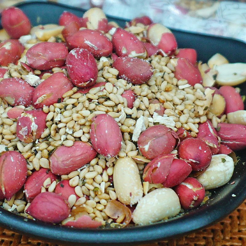 Yiyang Anhua Shuijingxiang Luchacha Peanut Sesame Tea 400g Hunan Specialty Pea Sesame Bean Tea Ginger Wholesale