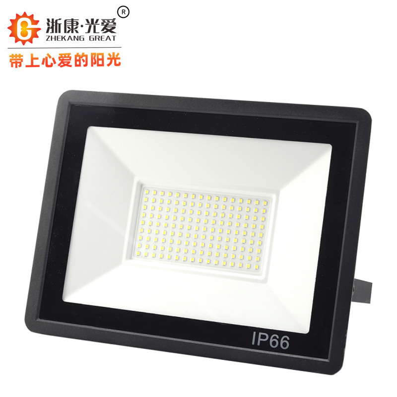 Customized LED flood light Exhibition Hall Stadium stadium workshop workshop cold storage advertising radar infrared sensor LED light