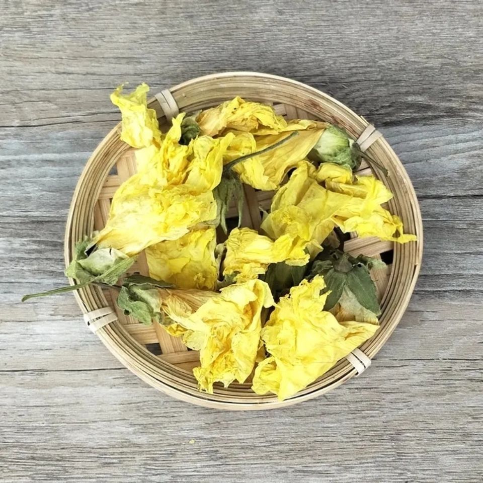 Abelmoschus Flower Huang Shu Kui Hua Dried Herbal Tea 500g Sulfur-Free Dried Blooms for Daily Infusion key features