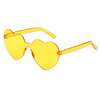Sunglasses heart-shaped, marine glasses, European style, wholesale