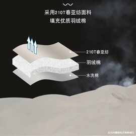 羽绒睡袋户外露营酒店隔脏亲肤柔软可机洗可拼接冬季加厚四季通用