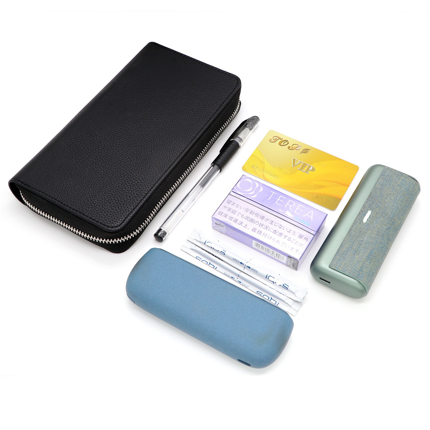 Universal, multi-functional IQO 7th generation PRIM storage bag, IQS LUMA protective case, cross-border dropshipping available.