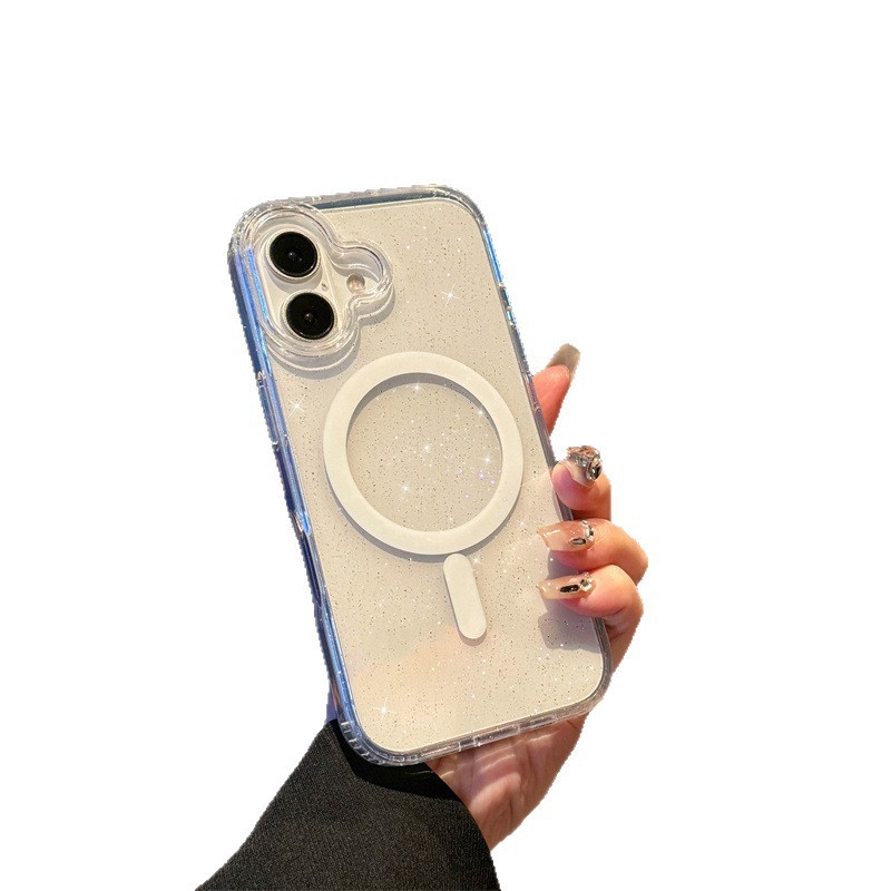 终结者闪粉适用苹果17手机壳iphone17pro/17Air磁吸壳17promax|undefined