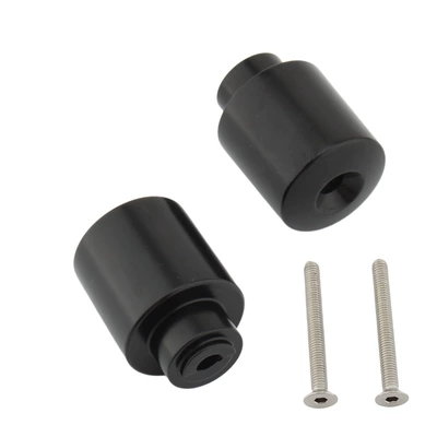 Suitable for Honda Motorcycle Cbr1100Xx Vfr800 Accessories Balance Block End Handle Plug Handle Plug (Motosiklet ləvazimatları və aksesuarları) - black-iron-long