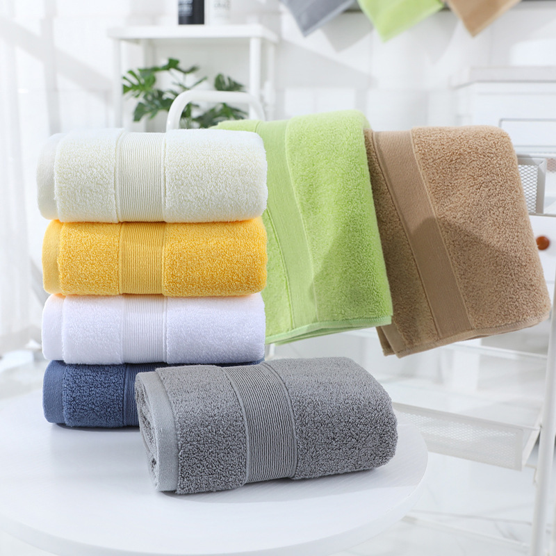 Fu Runzi 대외 무역 두꺼운 빗질 타월 면 흡수 타월 멀티 컬러 소프트 타월 선물 로고