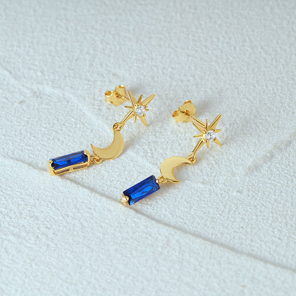 4g Weight 925 Sterling Silver Ear Needle Material Zircon Inlay Material Earrings Classification 1 Pair Quantity Daily Occasion 925 Sterling Silver Material Geometric Pattern Women's Gender Plating, Inlay Design Simple Style Style 1 Pair 925 Sterling Silver Zircon Geometric Earrings 11
