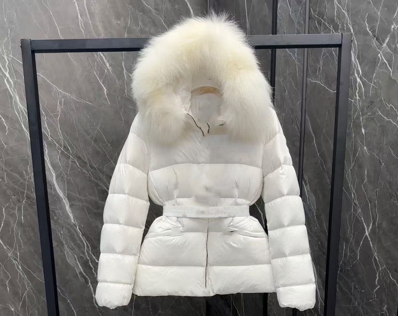 毒家现货正确版本M家女士新款爆款狐狸毛领羽绒服外套八个配色全|undefined