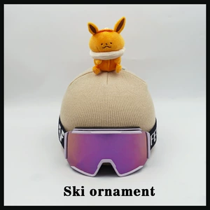 Ski Helmet Decoration Cartoon Doll Helmet Cover